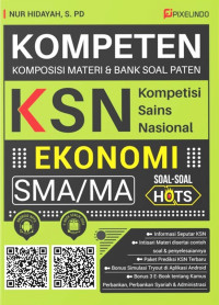 Image of KOMPETEN KSN (Kompetisi Sains Nasional): Ekonomi untuk SMA/MA