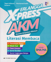Image of Erlangga X-Press AKM SMA/MA Literasi Membaca