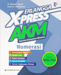 Image of Erlangga X-Press AKM SMA/MA Numerasi