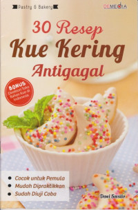 Image of 30 Resep Kue Kering Antigagal