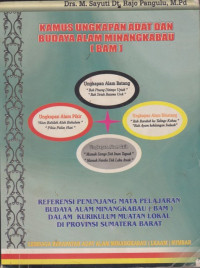 Image of Kamus Ungkapan Adat dan Budaya Alam Minangkabau