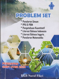 Image of PROMBLEM SET PENALARAN UMUM PERSIAPAN SNBT UTBK 2024