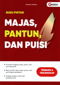 Image of Buku Pintar Majas Pantun Dan Puisi