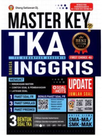 Image of Master Key TKA Bahasa Inggris untuk Siswa SMA-MA/SMK-MAK