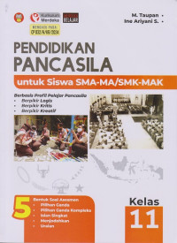 Image of Pendidikan Pancasila untuk Siswa SMA-MA/SMK-MAK Kelas 11