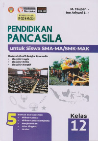 Image of Pendidikan Pancasila untuk Siswa SMA-MA/SMK-MAK Kelas 12